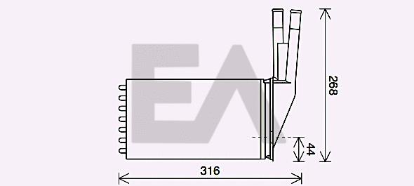 Système de chauffage EACLIMA 45C10017