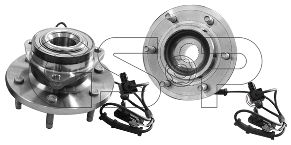 Moyeu de roue GSP-BR 9333104