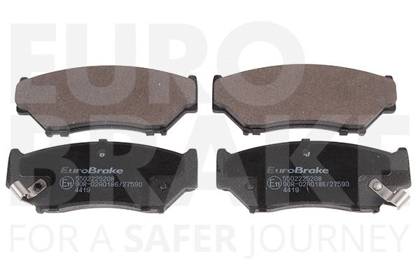 Kit de plaquettes de frein, frein à disque EUROBRAKE 5502225208