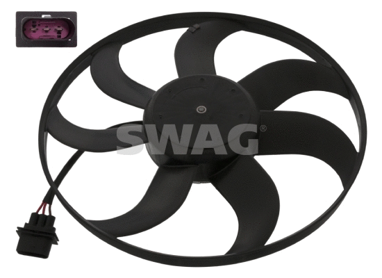 Ventilateur, refroidissement du moteur SWAG 30 94 6565