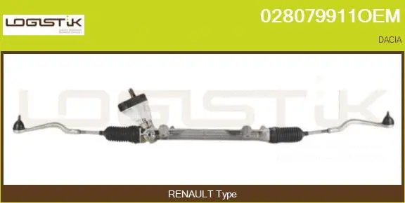 Crémaillère de direction LGK 028079911OEM