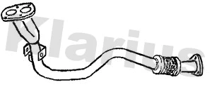 Tuyau d'échappement KLARIUS 301130