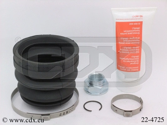 Jeu de joints-soufflets, arbre de commande CDX 22-4725