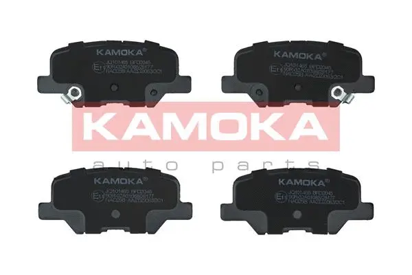 Kit de plaquettes de frein, frein à disque KAMOKA JQ101465