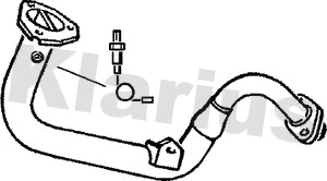 Tuyau d'échappement KLARIUS 301246