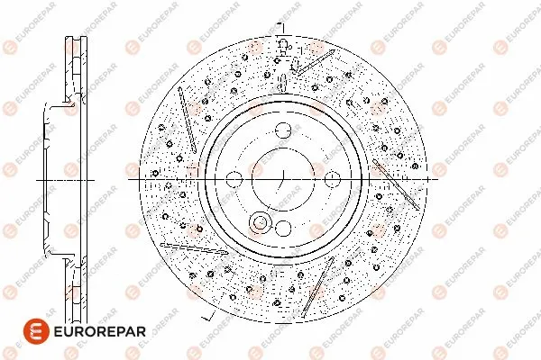 Disque de frein EUROREPAR 1667863380