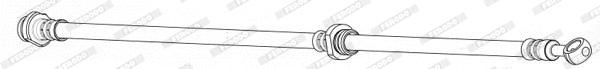 Flexible de frein FERODO FHY3096