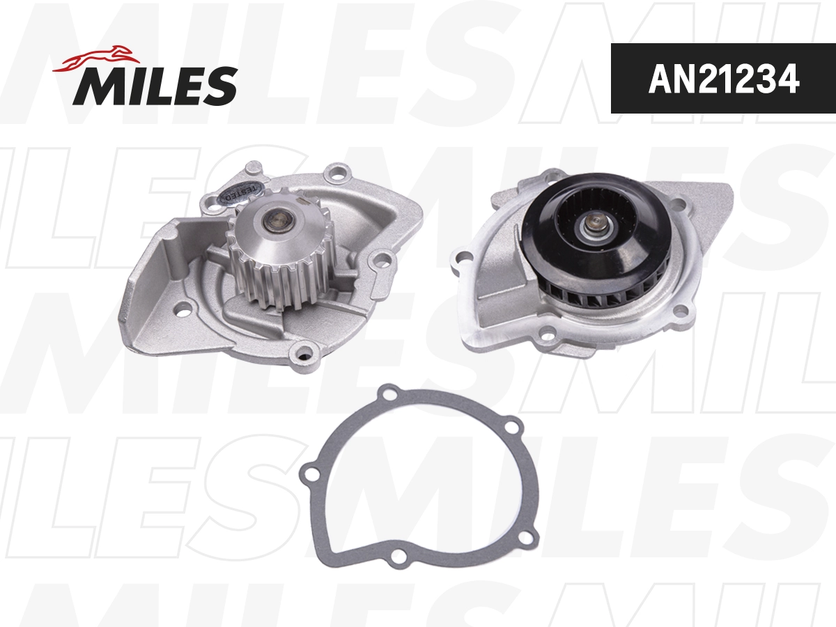 Pompe à eau, refroidissement du moteur MILES AN21234