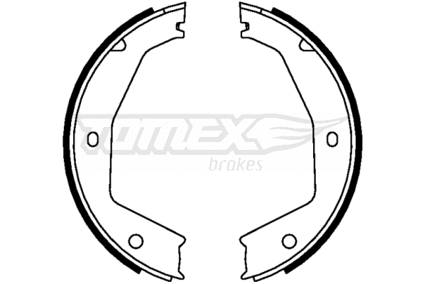 Jeu de mâchoires de frein TOMEX Brakes TX 22-44