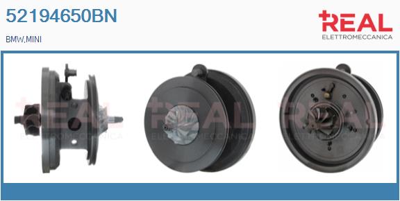 Groupe carter, turbocompresseur REAL 52194650BN