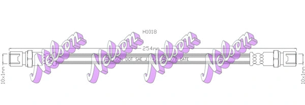 Flexible de frein KAWE H1018