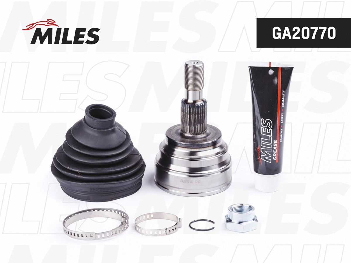 Jeu de joints, arbre de transmission MILES GA20770