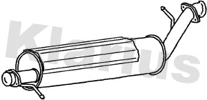 Silencieux central KLARIUS 230692