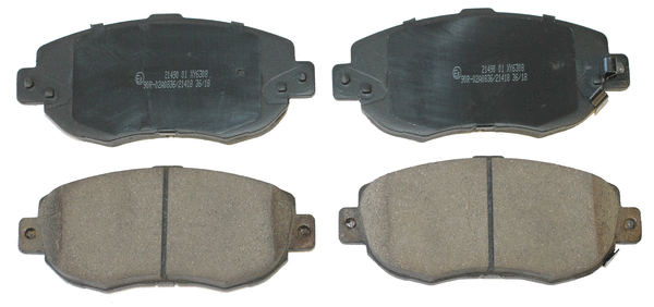 Kit de plaquettes de frein, frein à disque National NP2867