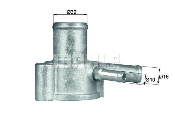 Thermostat, liquide de refroidissement BEHR TI 84 87D