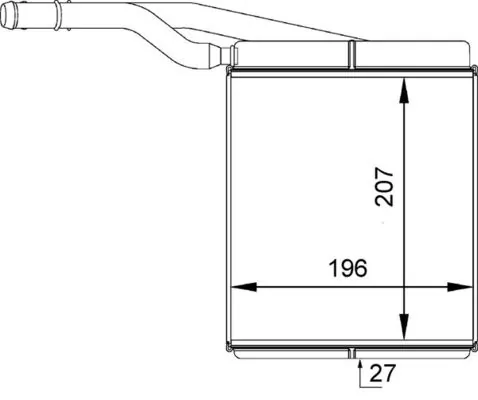Système de chauffage MAHLE AH 143 000P