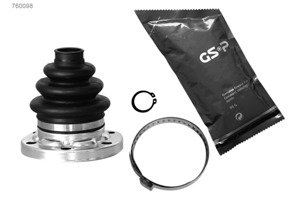 Jeu de joints-soufflets, arbre de commande GSP-BR 760098
