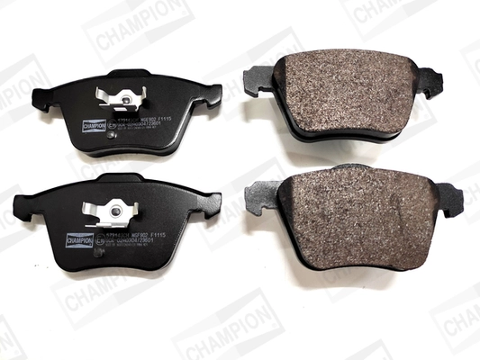 Kit de plaquettes de frein, frein à disque CHAMPION 573143CH