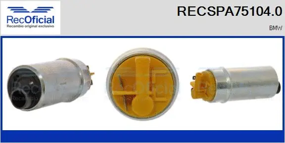 Pompe à carburant RECOFICIAL RECSPA75104.0