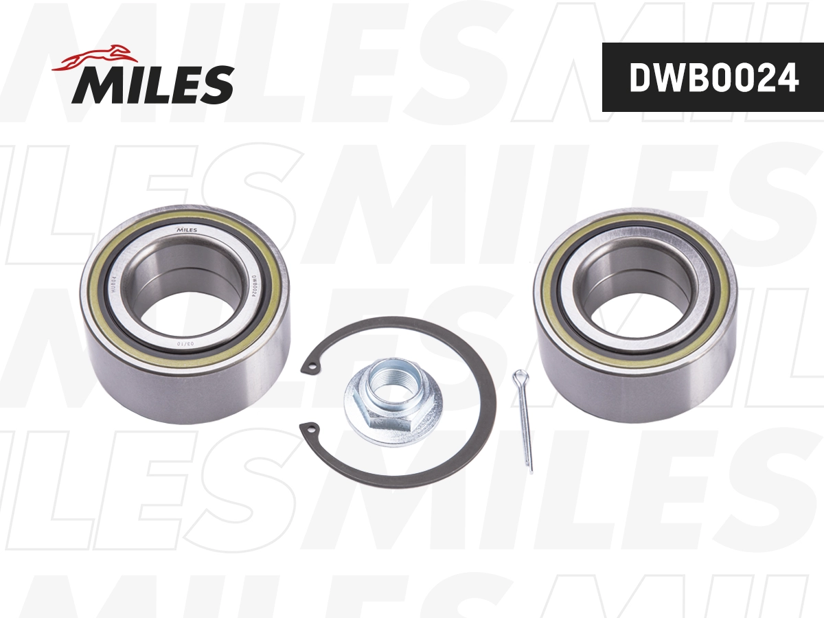 Kit de roulements de roue MILES DWB0024