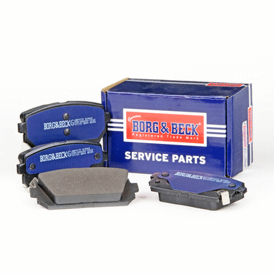 Kit de plaquettes de frein, frein à disque BORG & BECK BBP2179