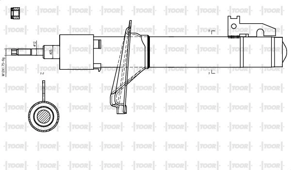 Amortisseur TOOR SG16110