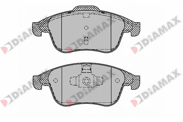 Kit de plaquettes de frein, frein à disque DIAMAX N09274