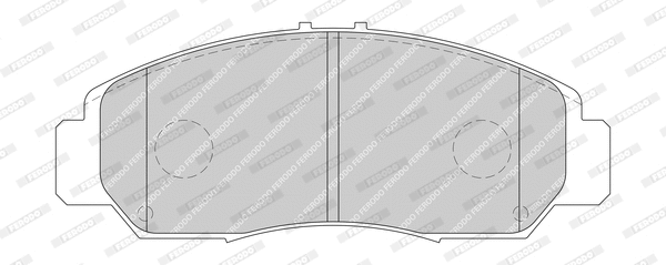 Kit de plaquettes de frein, frein à disque FERODO FDB1669-D