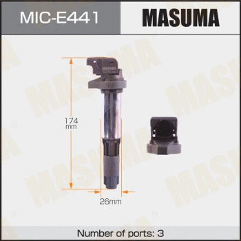 Bobine d'allumage MASUMA MIC-E441