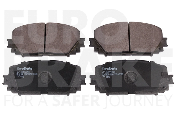 Kit de plaquettes de frein, frein à disque EUROBRAKE 5502224583