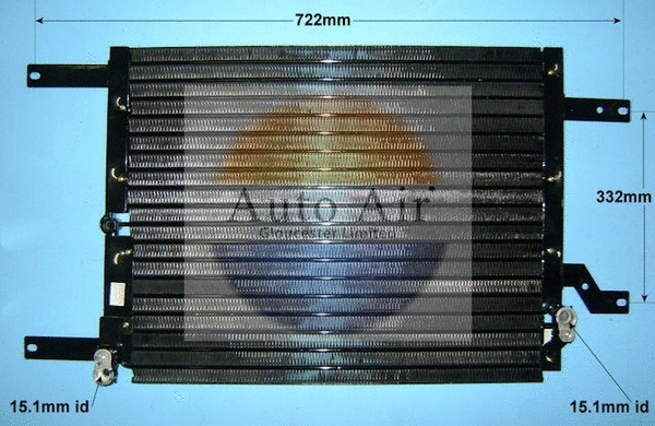 Condenseur, climatisation AUTO AIR GLOUCESTER 16-9689