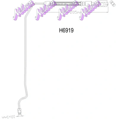 Flexible de frein BROVEX-NELSON H6919