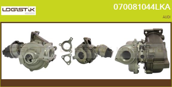 Turbocompresseur, suralimentation LGK 070081044LKA