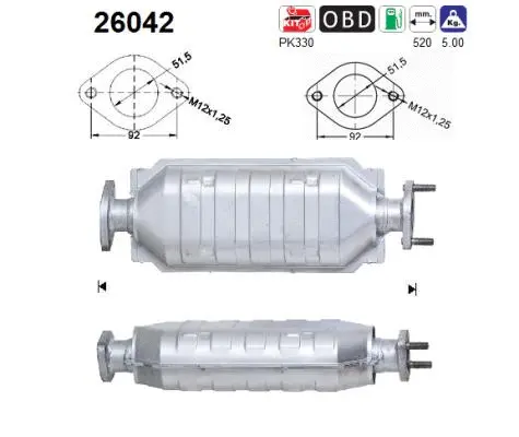Catalyseur AS 26042