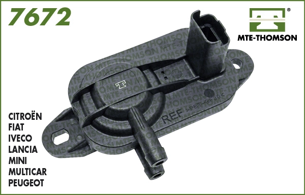 Capteur, pression des gaz échappement MTE-THOMSON 7672
