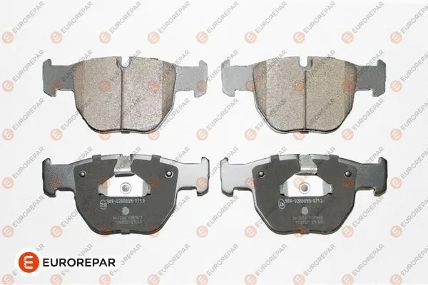 Kit de plaquettes de frein, frein à disque EUROREPAR 1623059780