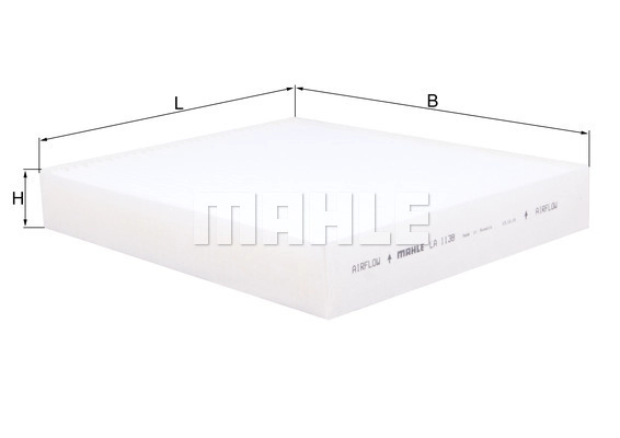 Filtre, air de l'habitacle WILMINK GROUP WG2325990