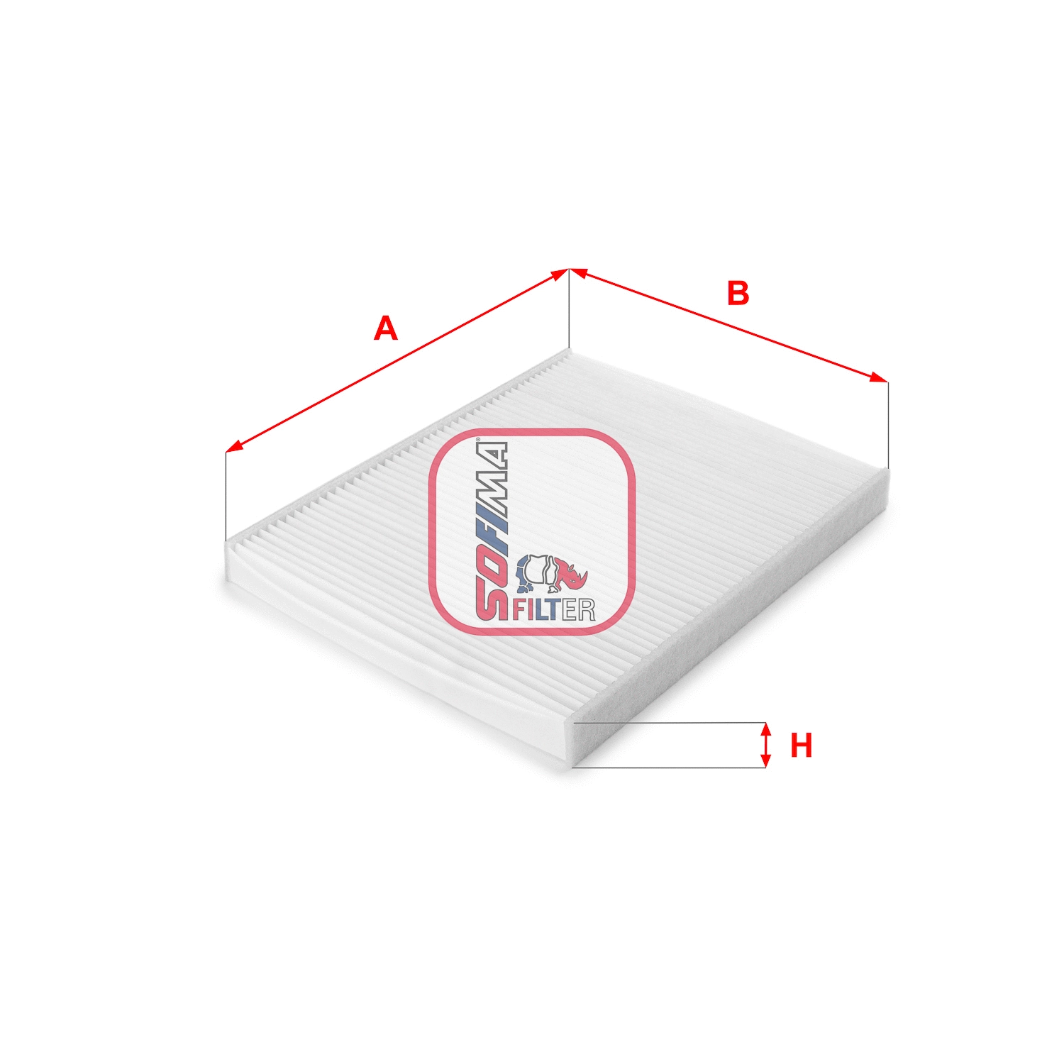 Filtre, air de l'habitacle SOFIMA S 3207 C