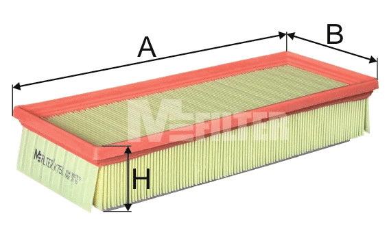 Filtre à air MFILTER K 751