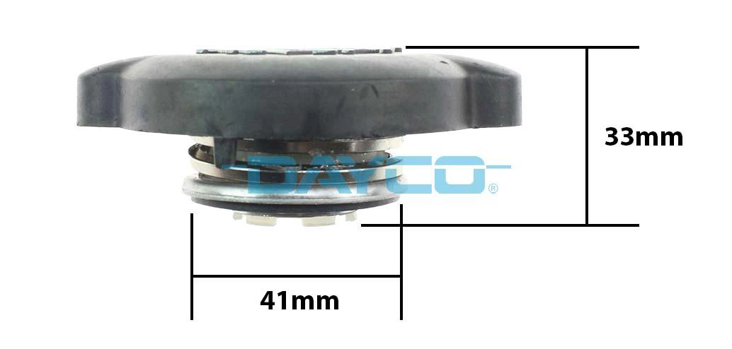 Bouchon de radiateur DAYCO-AU DRC007