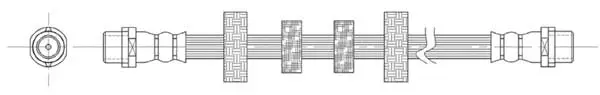 Flexible de frein Technika 31555