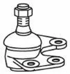 Rotule de suspension FRAP F3526