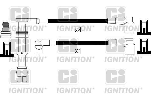 Kit de câbles d'allumage QUINTON HAZELL XC1046