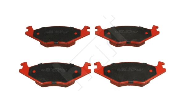 Kit de plaquettes de frein, frein à disque HART 223 709