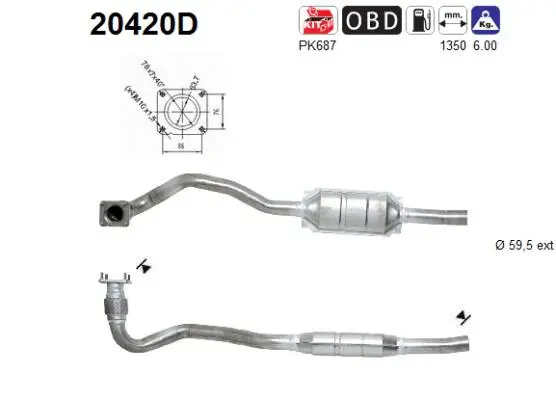 Catalyseur AS 20420D