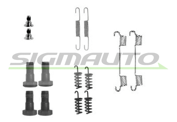 Kit d'accessoires, mâchoire de frein SIGMAUTO SK0867