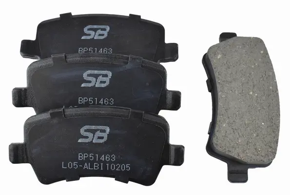 Kit de plaquettes de frein, frein à disque SB BP51463