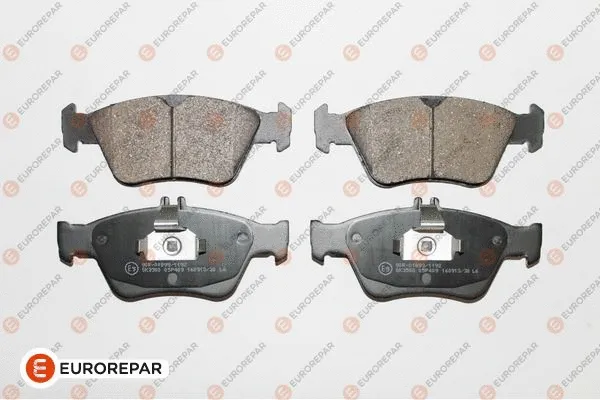 Kit de plaquettes de frein, frein à disque EUROREPAR 1617254580