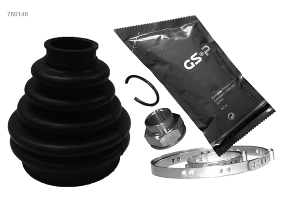 Jeu de joints-soufflets, arbre de commande GSP-BR 780146