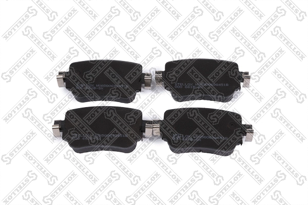 Kit de plaquettes de frein, frein à disque STELLOX 000 661B-SX